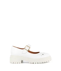 Femme Mellow Yellow Ballerines, Slingbacks-Babies crantées Léoncia