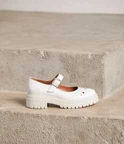 Femme Mellow Yellow Ballerines, Slingbacks-Babies crantées Léoncia