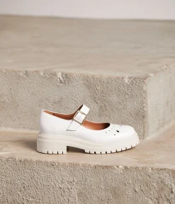 Femme Mellow Yellow Ballerines, Slingbacks-Babies crantées Léoncia