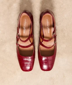 Femme Mellow Yellow Babies-Babies croco s Irving