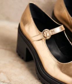 Femme Mellow Yellow Escarpins, Babies-Babies cuir dé Anae