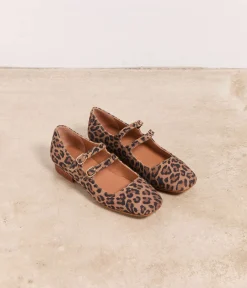 Femme Mellow Yellow Babies|Ballerines, Slingbacks-Babies imprimé léopard Aurella