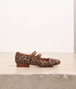 Femme Mellow Yellow Babies|Ballerines, Slingbacks-Babies imprimé léopard Aurella