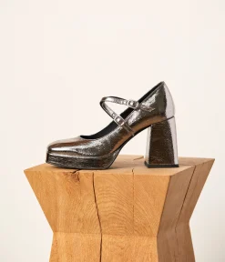 Femme Mellow Yellow Escarpins, Babies-Babies métallisées Ariela