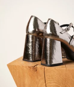 Femme Mellow Yellow Escarpins, Babies-Babies métallisées Ariela