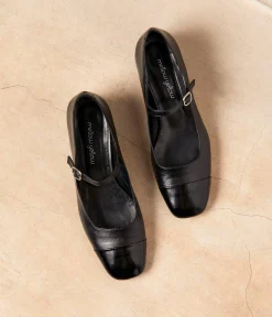 Femme Mellow Yellow Babies|Ballerines, Slingbacks-Babies es cuir Blondine