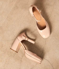 Femme Mellow Yellow Escarpins, Babies-Babies rose poudré Mathilde