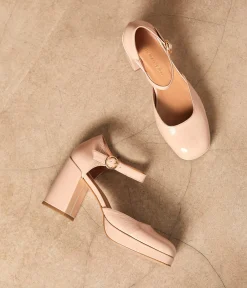 Femme Mellow Yellow Escarpins, Babies-Babies rose poudré Mathilde