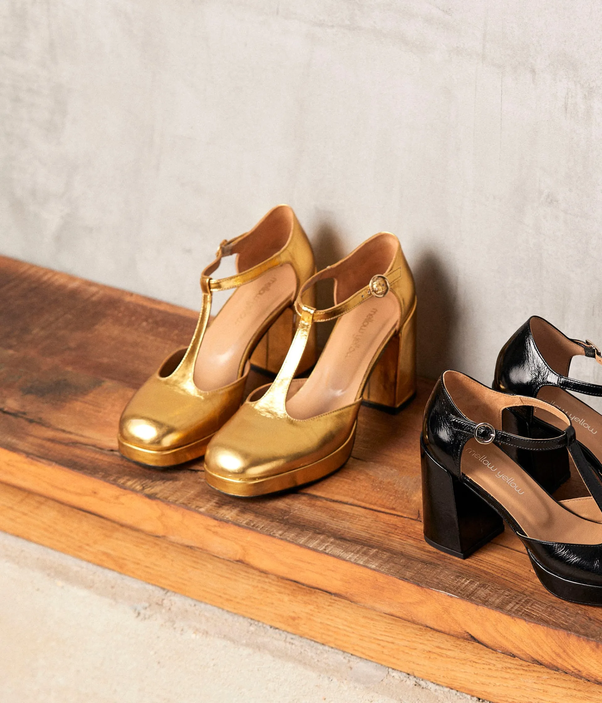 Femme Mellow Yellow Escarpins, Babies-Babies salomé Adelyne