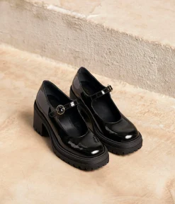 Femme Mellow Yellow Escarpins, Babies-Babies vernies crantées Anae