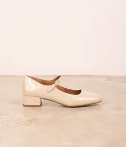 Femme Mellow Yellow Babies|Ballerines, Slingbacks-Babies vernies écrues Brenda