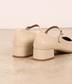 Femme Mellow Yellow Babies|Ballerines, Slingbacks-Babies vernies écrues Brenda