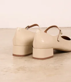 Femme Mellow Yellow Babies|Ballerines, Slingbacks-Babies vernies écrues Brenda