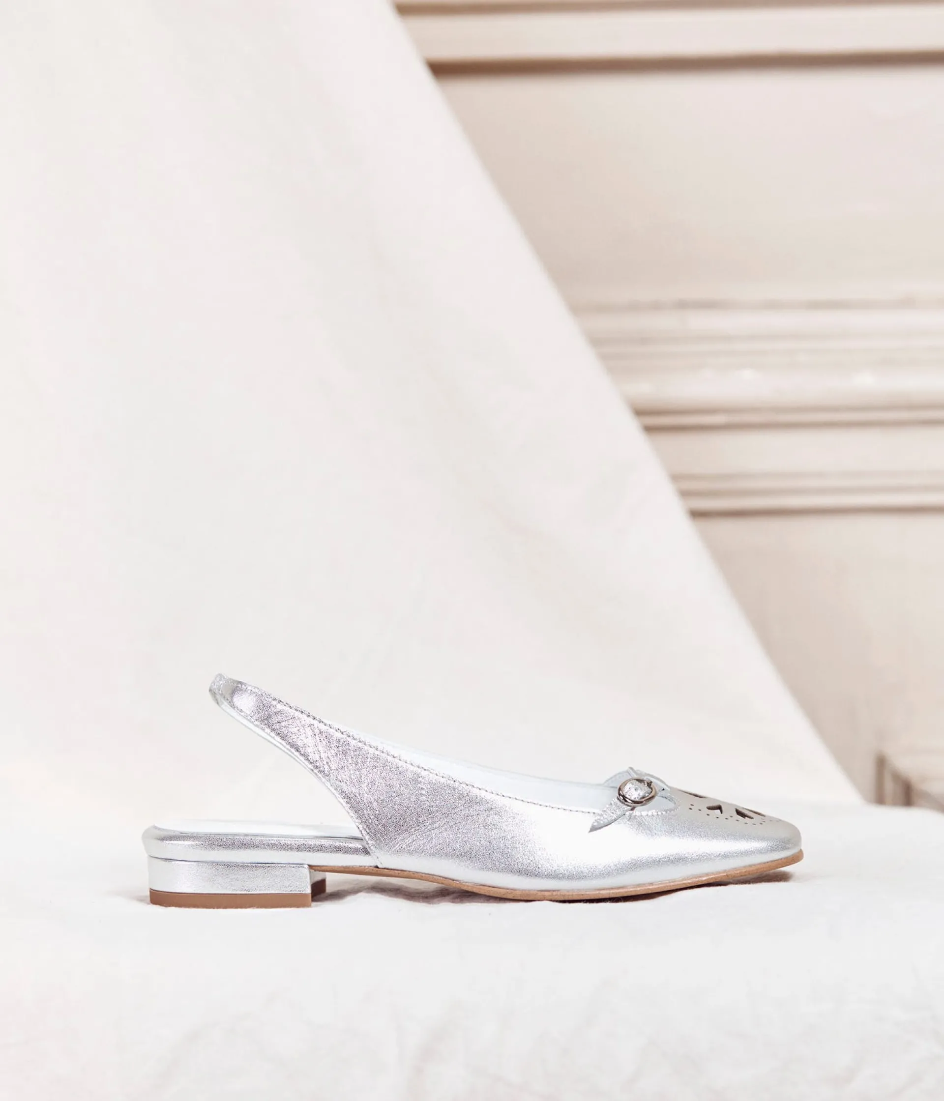 Femme Mellow Yellow Ballerines, Slingbacks-Ballerines Arielle