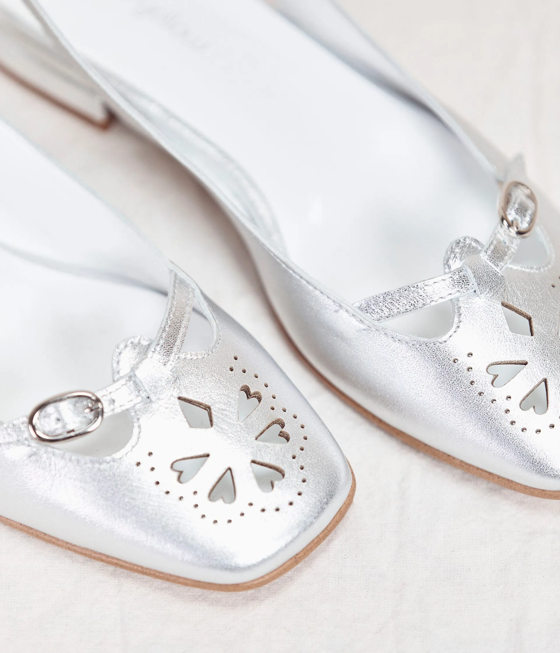 Femme Mellow Yellow Ballerines, Slingbacks-Ballerines Arielle