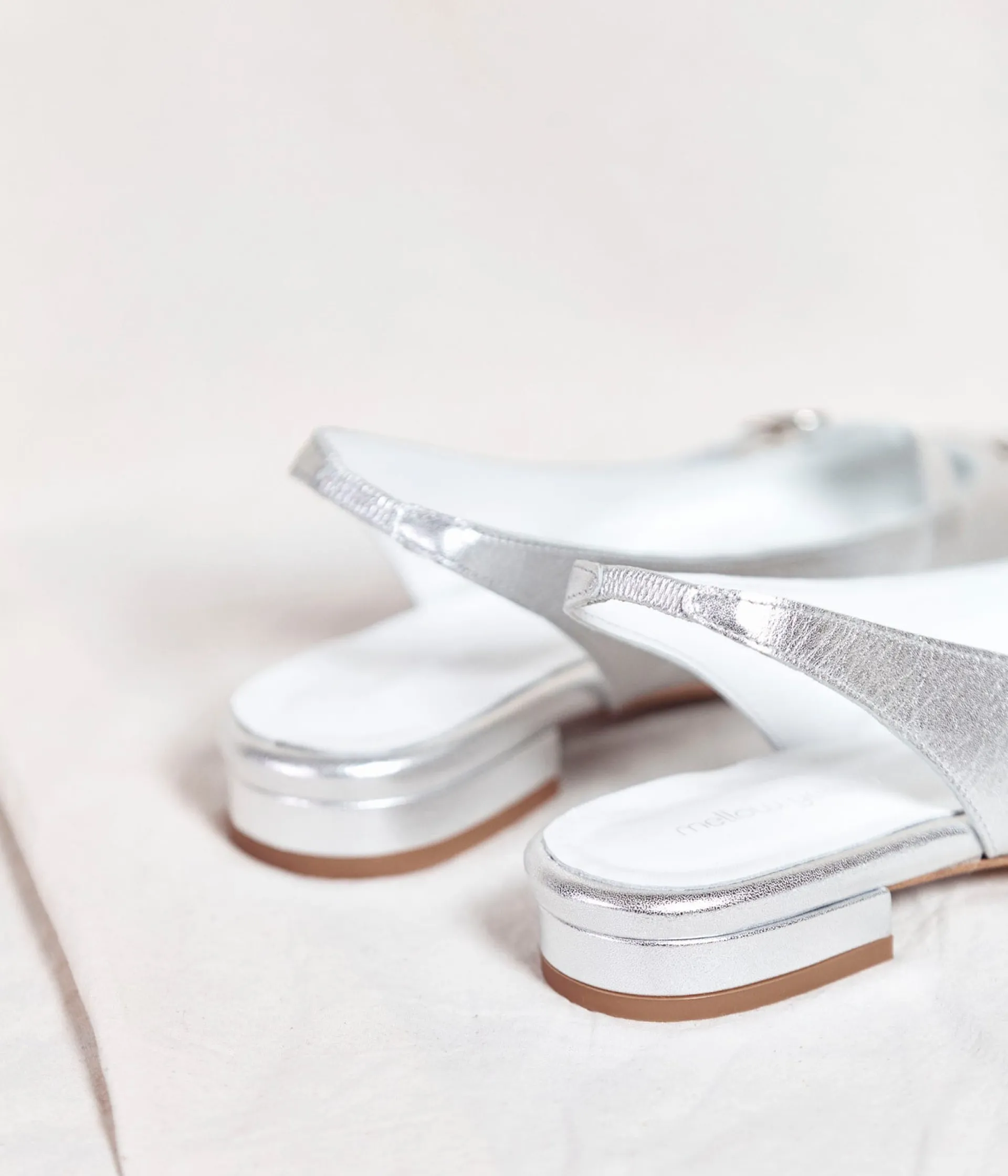 Femme Mellow Yellow Ballerines, Slingbacks-Ballerines Arielle