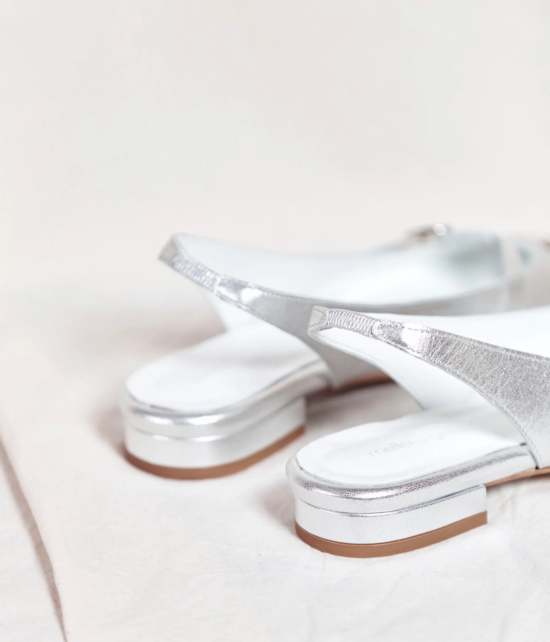 Femme Mellow Yellow Ballerines, Slingbacks-Ballerines Arielle