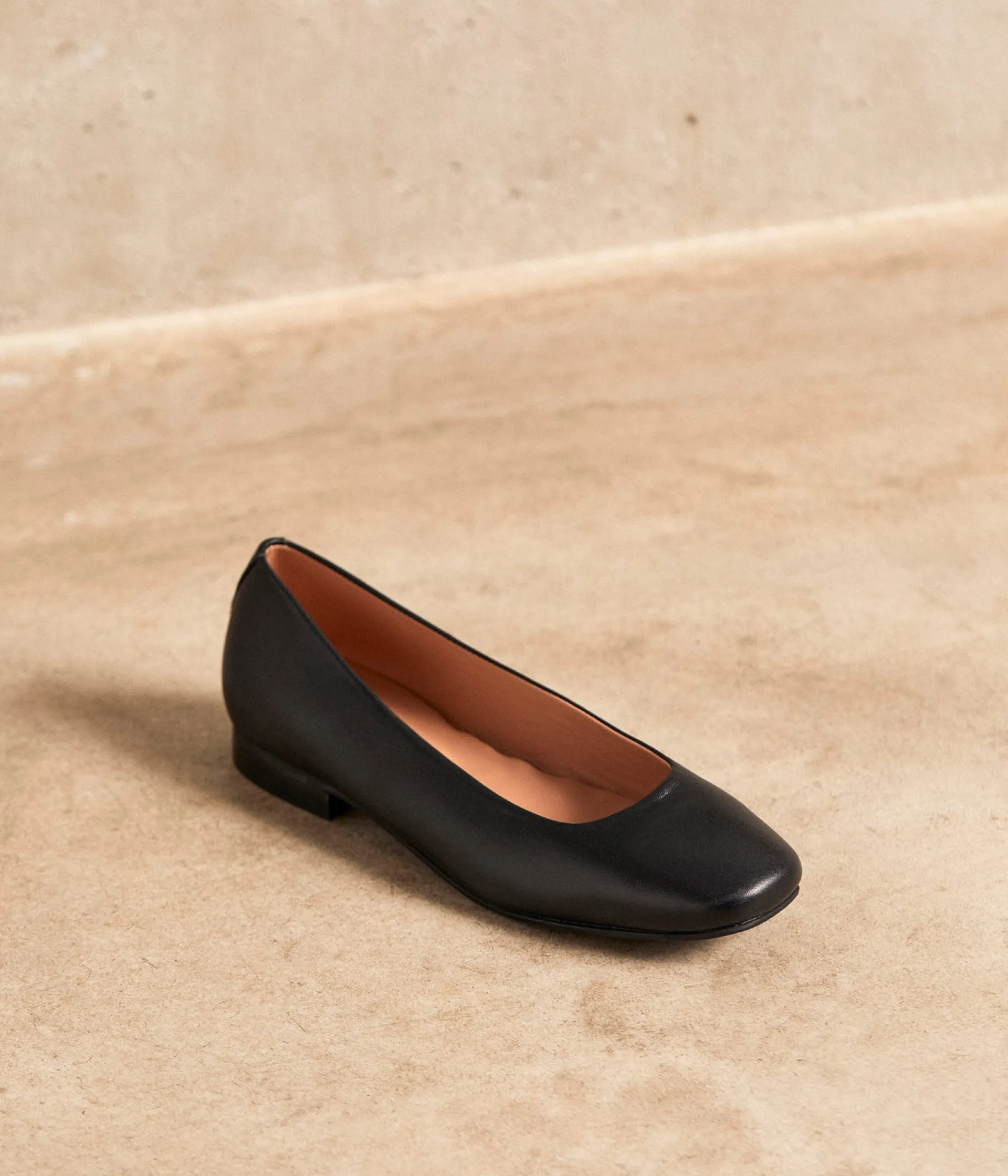 Femme Mellow Yellow Ballerines, Slingbacks-Ballerines cuir Athalie