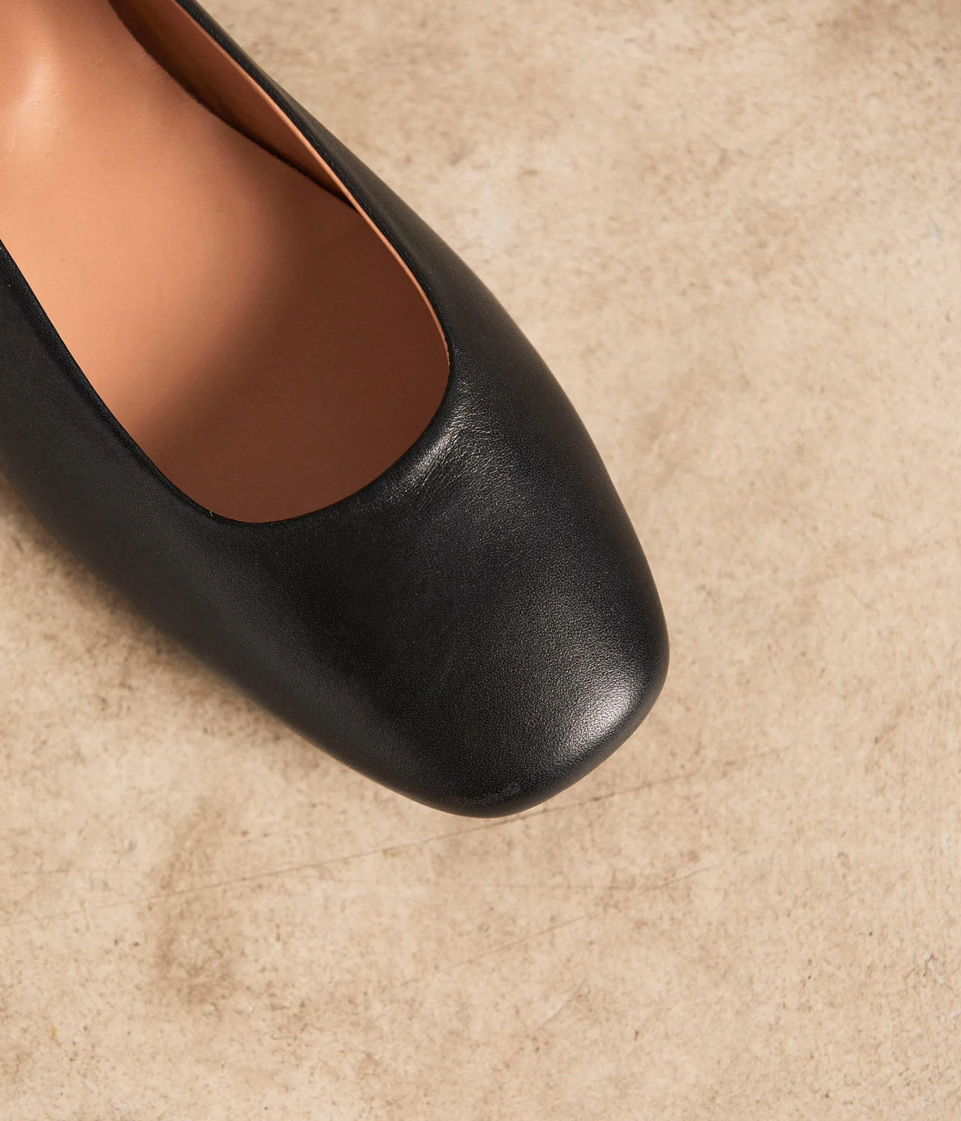 Femme Mellow Yellow Ballerines, Slingbacks-Ballerines cuir Athalie