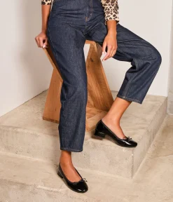 Femme Mellow Yellow Ballerines, Slingbacks-Ballerines es vernies Nicole