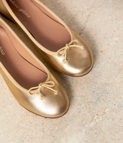 Femme Mellow Yellow Ballerines, Slingbacks-Ballerines Jenny