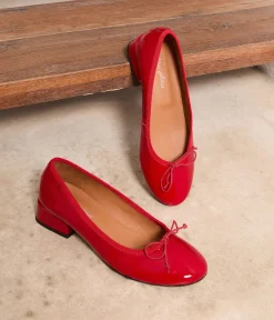 Femme Mellow Yellow Ballerines, Slingbacks-Ballerines vernies Nicole