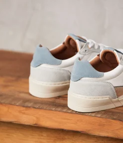 Femme Mellow Yellow Baskets-Baskets gris bleu Tao