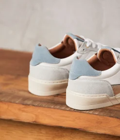 Femme Mellow Yellow Baskets-Baskets gris bleu Tao