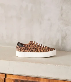 Femme Mellow Yellow Baskets-Baskets léopard Annael