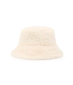 Mellow Yellow Casquettes, Bonnets-Bob écru Sherpa Birdie