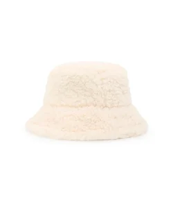 Mellow Yellow Casquettes, Bonnets-Bob écru Sherpa Birdie