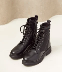 Femme Mellow Yellow Boots, Bottines-Boots à lacets Britain