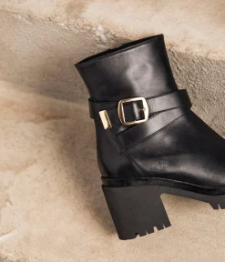 Femme Mellow Yellow Boots, Bottines-Boots crantées bride Babeth