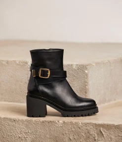 Femme Mellow Yellow Boots, Bottines-Boots crantées bride Babeth