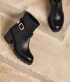 Femme Mellow Yellow Boots, Bottines-Boots crantées bride Babeth