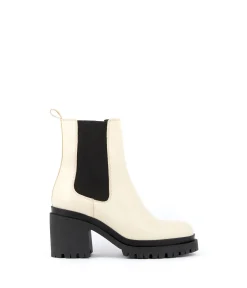 Femme Mellow Yellow Boots, Bottines-Boots écrues Candice