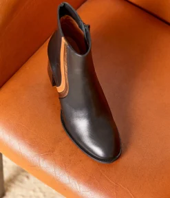 Femme Mellow Yellow Boots, Bottines-Boots cuir à talon Jeannette