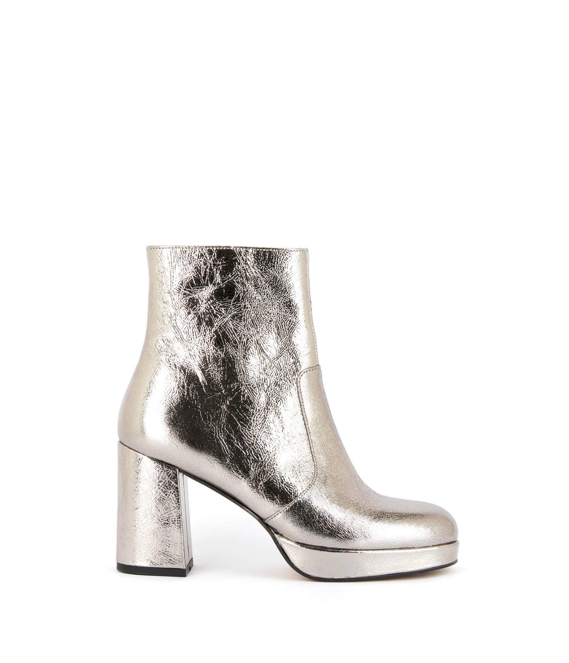 Femme Mellow Yellow Boots, Bottines-Boots cuir argent Alissa