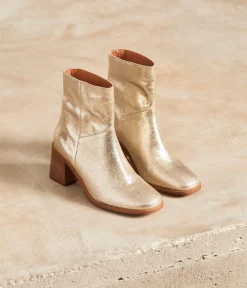 Femme Mellow Yellow Boots, Bottines-Boots cuir dé Anyse