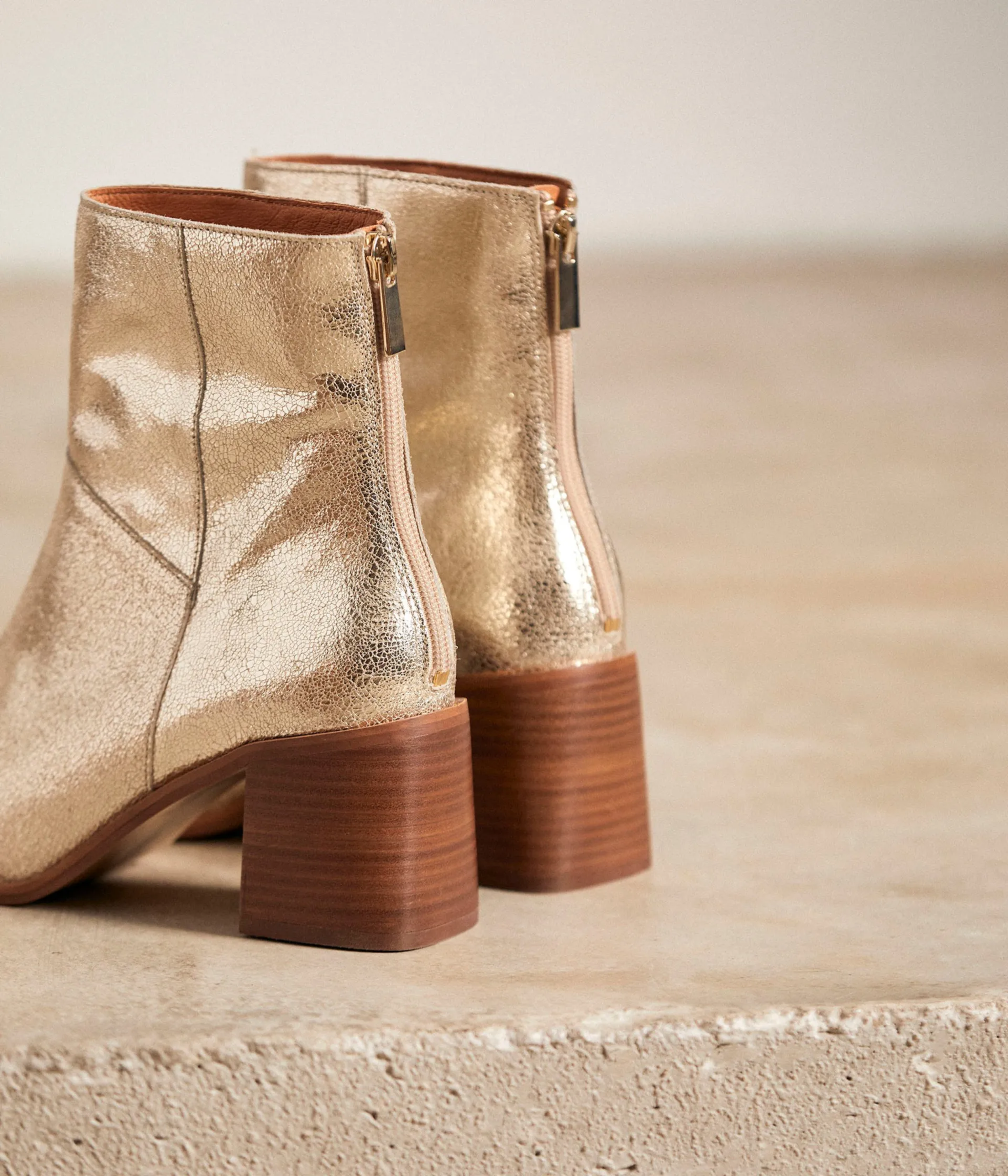 Femme Mellow Yellow Boots, Bottines-Boots cuir dé Anyse