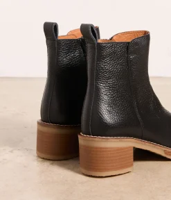 Femme Mellow Yellow Boots, Bottines-Boots cuir grainé Adelaïde