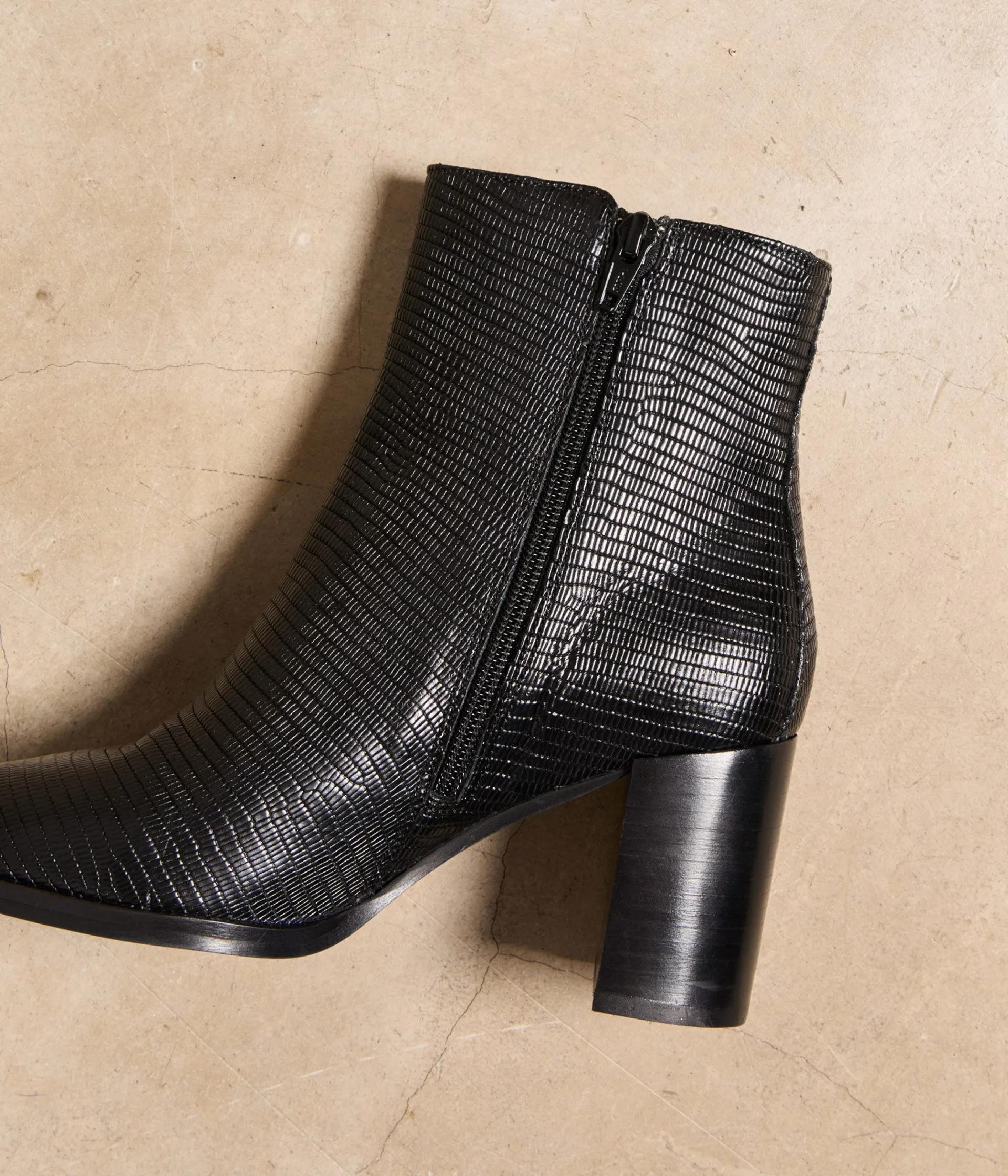 Femme Mellow Yellow Boots, Bottines-Boots cuir croco Vanessa