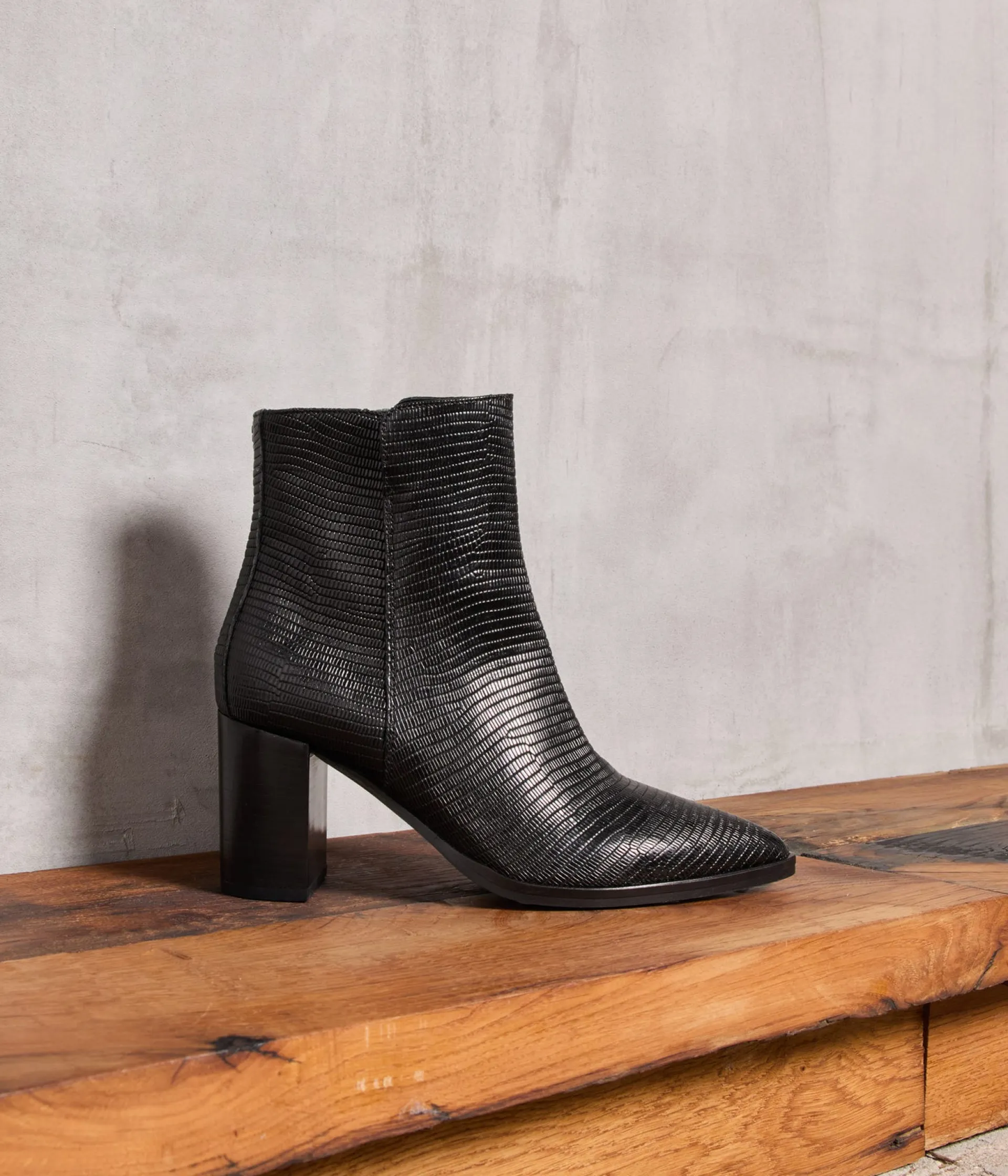 Femme Mellow Yellow Boots, Bottines-Boots cuir croco Vanessa