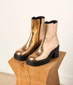 Femme Mellow Yellow Boots, Bottines-Boots dées crantées Alexie