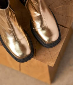 Femme Mellow Yellow Boots, Bottines-Boots dées crantées Alexie