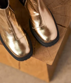 Femme Mellow Yellow Boots, Bottines-Boots dées crantées Alexie