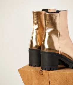 Femme Mellow Yellow Boots, Bottines-Boots dées crantées Alexie