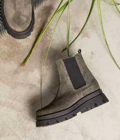 Femme Mellow Yellow Boots, Bottines-Boots grunge Lia