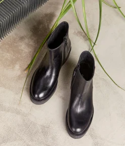 Femme Mellow Yellow Boots, Bottines-Boots es cuir Isaure