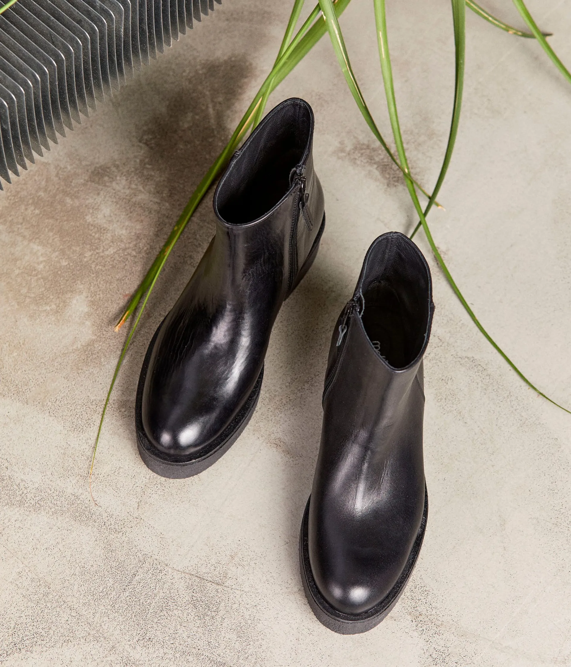 Femme Mellow Yellow Boots, Bottines-Boots es cuir Isaure